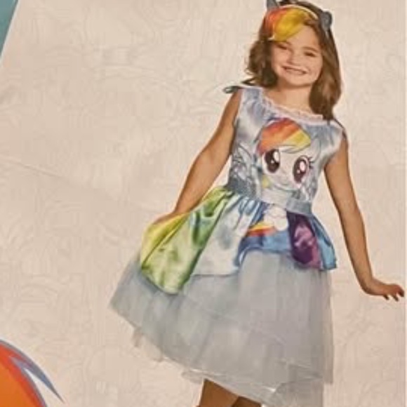 Rainbow Dash My Little Pony Costume - Picture 1 of 2